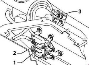 Emplacement du fusible dans la chambre d'expansion des modèles Audi RS6 C5.
