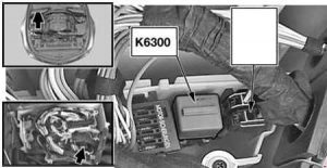 Relais DDE (K6300) pour moteur BMW N52.