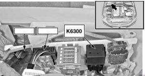 Relais DDE (K6300) pour moteur BMW N43.