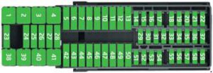 Schéma détaillé des fusibles du tableau de bord Skoda Rapid Spaceback.