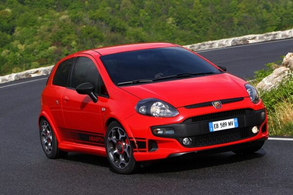 Abarth Punto Evo (2010-2011) – spécifications des ampoules