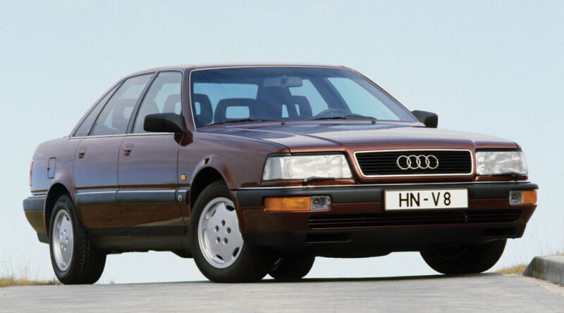 Audi V8 4C (1988-1994) – boîte à fusibles