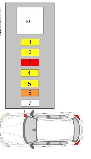 Boîte à fusibles et relais de type 2, avec valve de refroidisseur EGR.