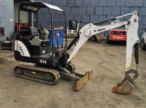 Bobcat 324 (mini-pelle) – Boîte à fusibles