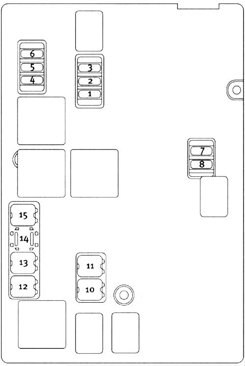 Vue détaillée du module de commande intégré (IPM) dans le moteur.