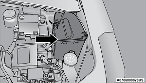 Boîte à fusibles du compartiment moteur, remplacement du fusible BCM.