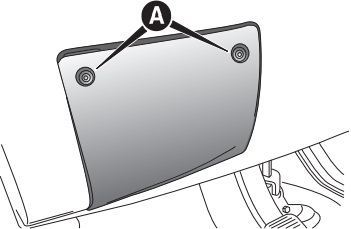 Emplacement des fusibles sur le tableau de bord du Fiat Ducato.