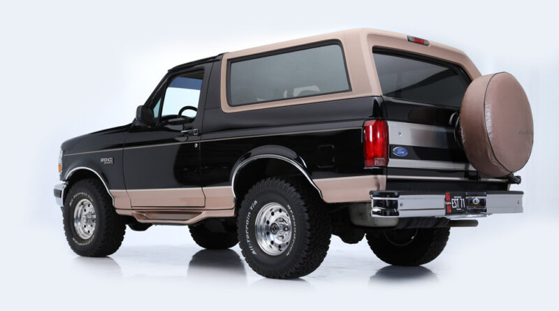 Ford Bronco (1992-1996) – Boîte à fusibles