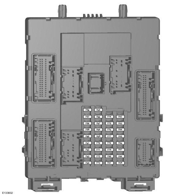 Mini-fusible de l'habitacle pour véhicules avec direction assistée hydraulique.