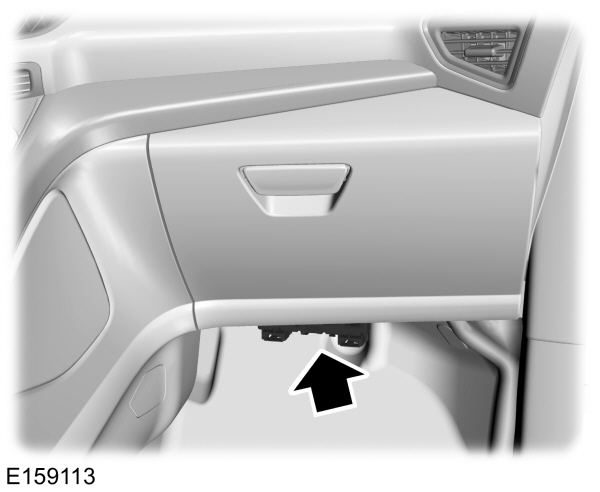 Deuxième partie du schéma des fusibles pour Ford Transit et Tourneo Connect.