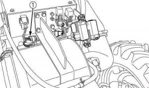 Disposition des fusibles pour les tracteurs Kubota M126GX et M135GX.