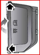 Diagramme des fusibles du compartiment moteur du Land Rover Freelander 2 (2006-2014).