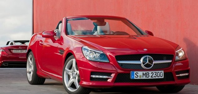 Mercedes SLK R172 (à partir de 2011) - batterie