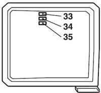 Emplacement de la boîte à fusibles du compartiment moteur pour la prise accessoire.