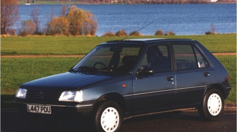 Peugeot 205 (1995-1998) – boîte à fusibles