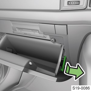 Détail des fusibles du tableau de bord Škoda Kodiaq, version 2020.