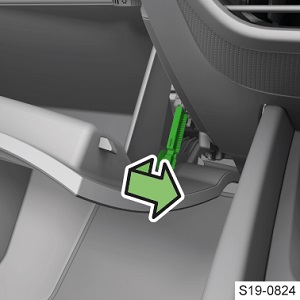 Détail des fusibles 20, 52 et 62 pour prises USB et 12V.