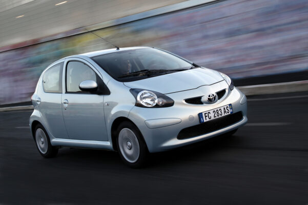 Toyota Aygo – spécifications des ampoules