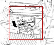 Emplacement de la boîte à fusibles et des relais sous le siège passager avant.