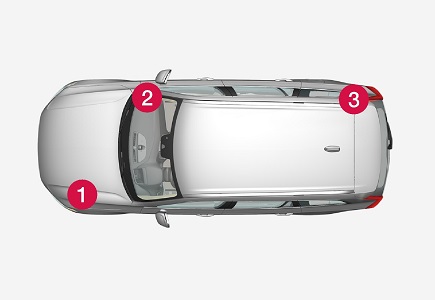 Volvo S60 Recharge Hybride rechargeable (2021-2022) – boîte à fusibles