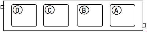 Diagramme des connexions électriques dans l'habitacle.